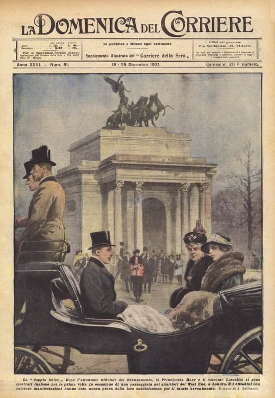 A boldog pár alkotó: Achille Beltrame