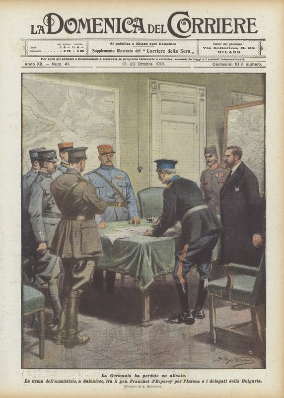 Németország elvesztette szövetségesét alkotó: Achille Beltrame