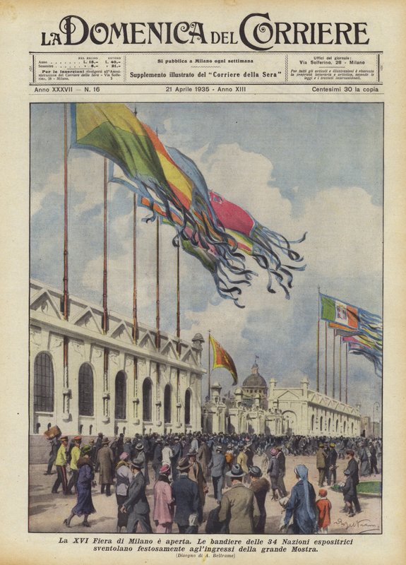 Megnyílt a XVI Fiera di Milano alkotó: Achille Beltrame