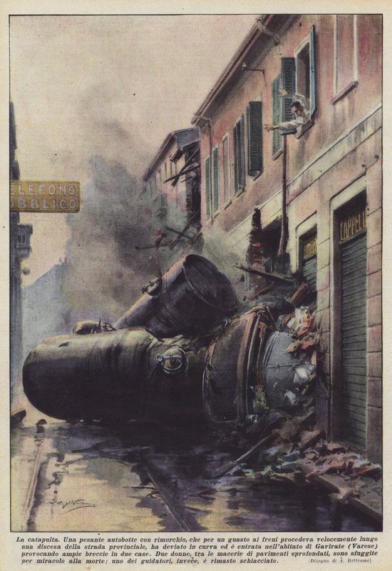 a katapult alkotó: Achille Beltrame