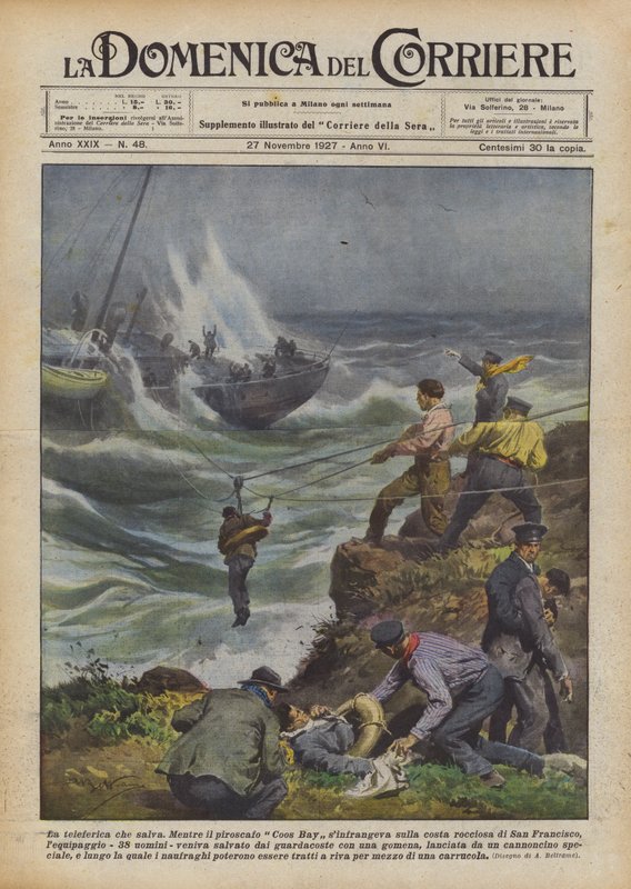 A kötélpálya, ami megtakarít alkotó: Achille Beltrame