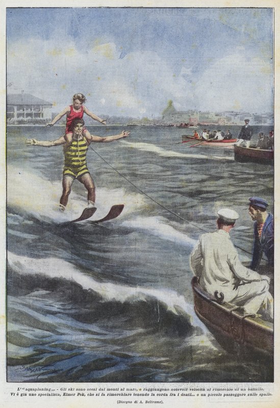 Laquaplaning alkotó: Achille Beltrame