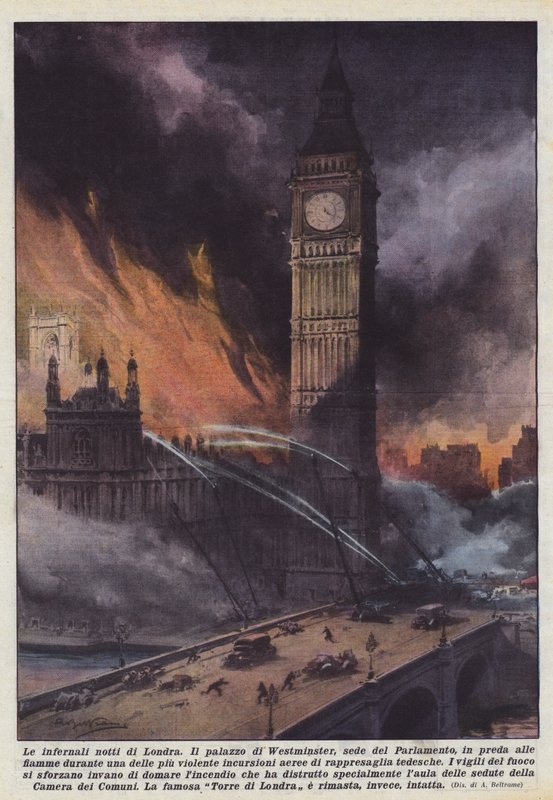 London pokoli éjszakái alkotó: Achille Beltrame