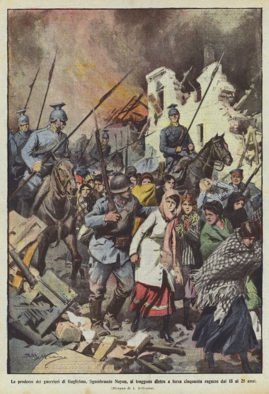 Vilmos harcosainak bravúrjai alkotó: Achille Beltrame