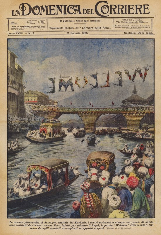 A festői szokások alkotó: Achille Beltrame