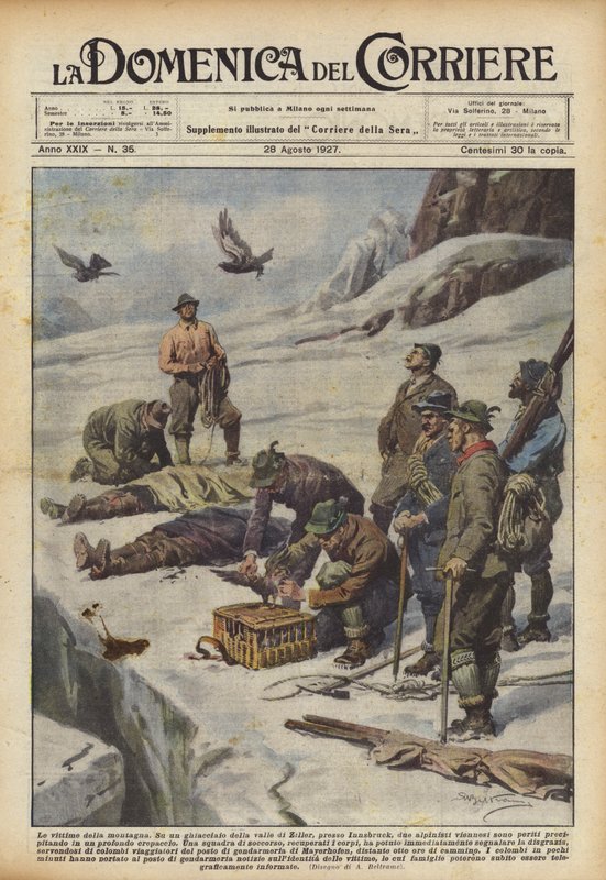 A hegy áldozatai alkotó: Achille Beltrame