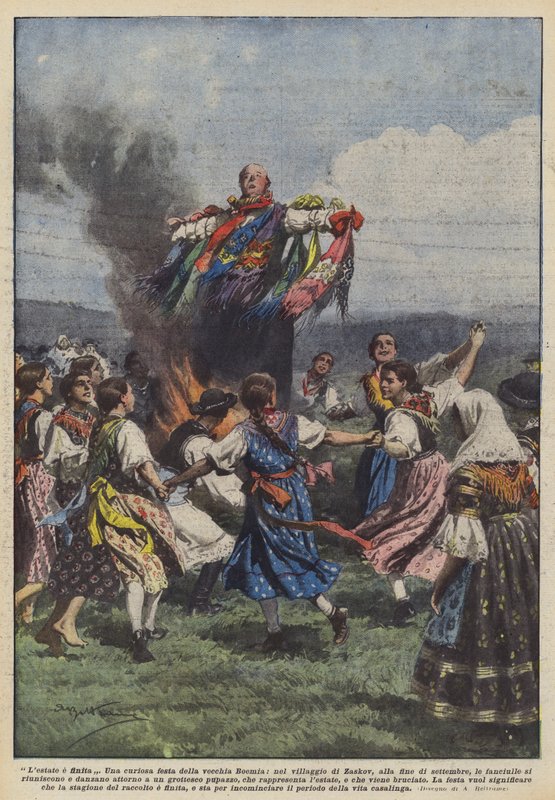 vége a nyárnak alkotó: Achille Beltrame