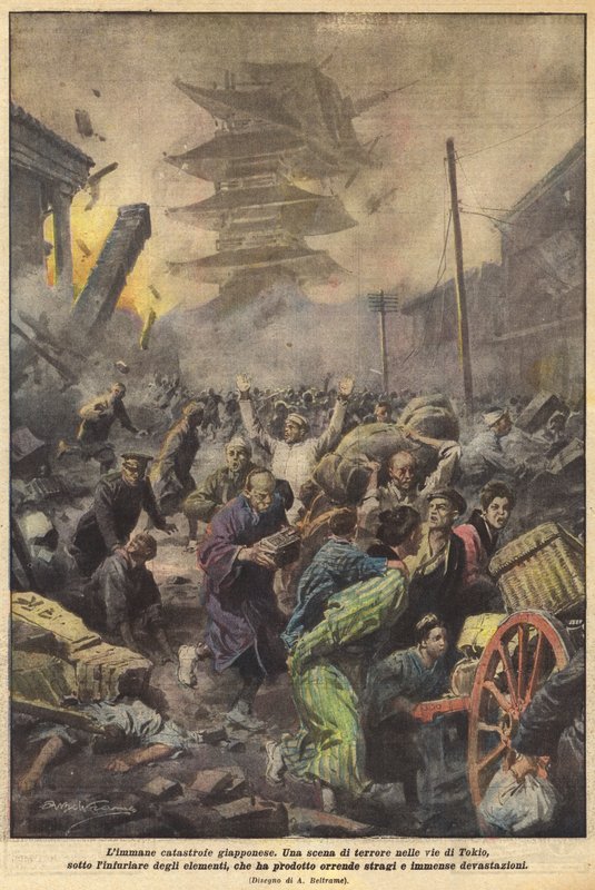 Limmane japán katasztrófa alkotó: Achille Beltrame