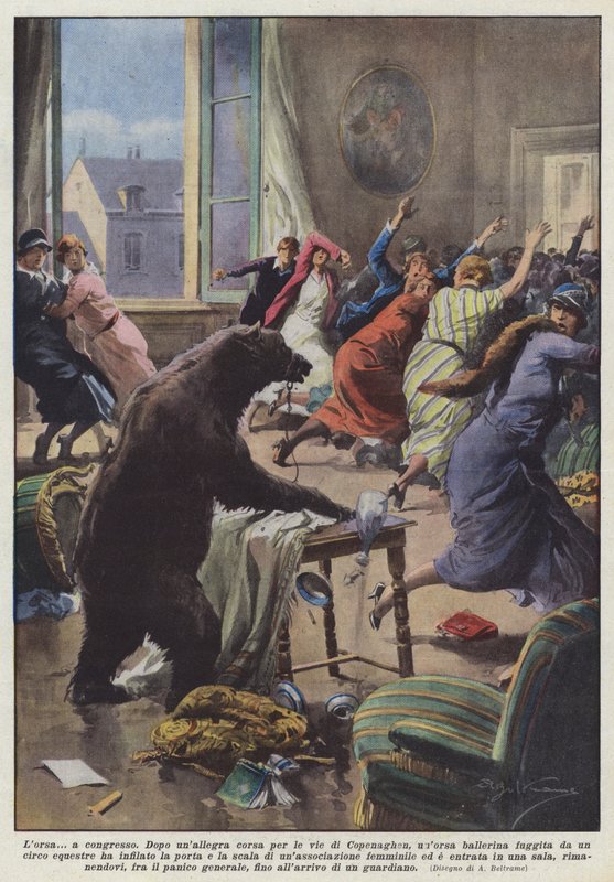 Lorsa? kongresszusára alkotó: Achille Beltrame