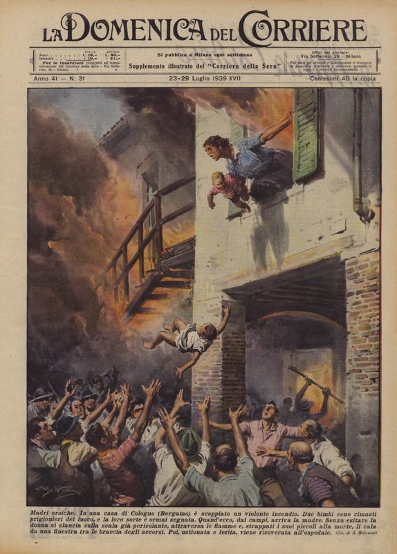 Hős anyák alkotó: Achille Beltrame