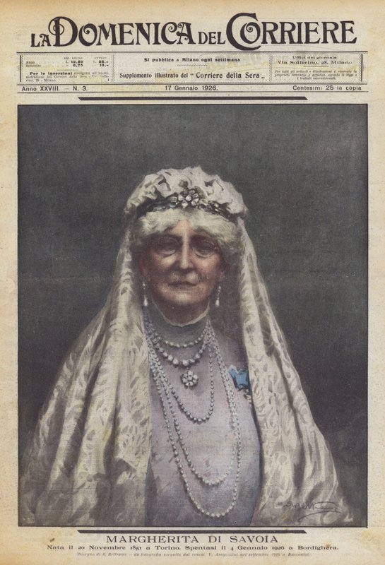 Savoyai Margherita alkotó: Achille Beltrame