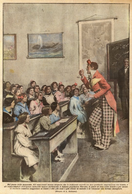 A furcsaságok földjén alkotó: Achille Beltrame