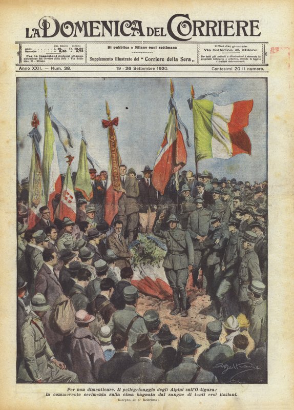 Nem elfelejteni alkotó: Achille Beltrame