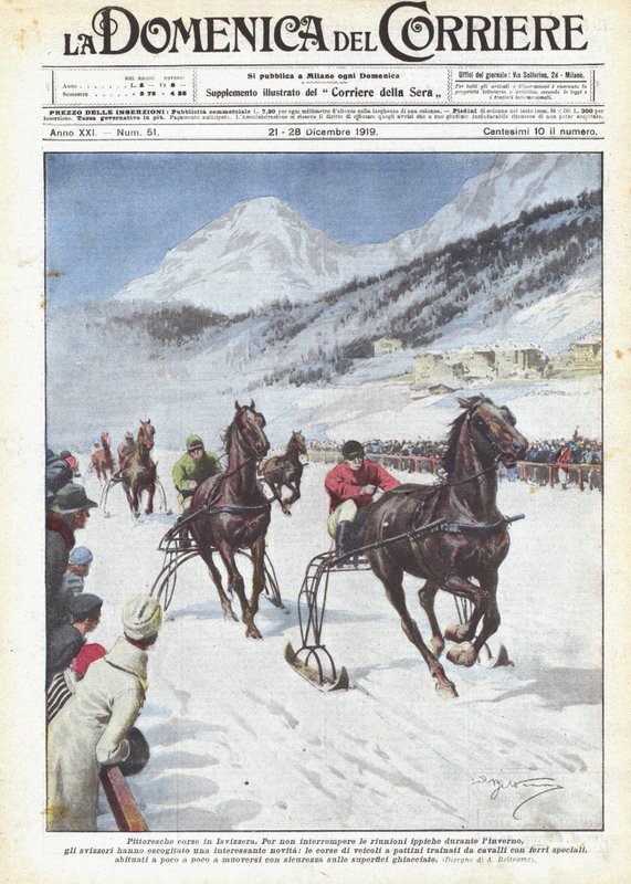 Festői versenyek Svájcban alkotó: Achille Beltrame