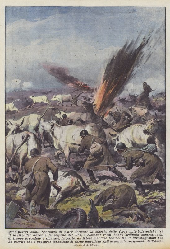 Azok a szegény ökrök alkotó: Achille Beltrame