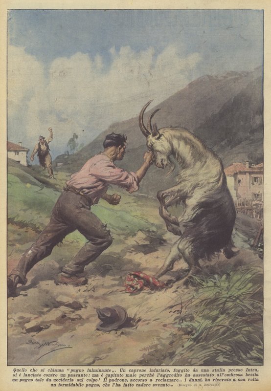 Amit villámütésnek hívnak alkotó: Achille Beltrame