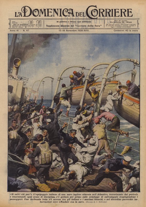 Mindenki önmagáért! alkotó: Achille Beltrame