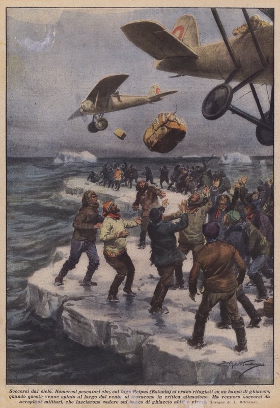 Segítség az égből alkotó: Achille Beltrame