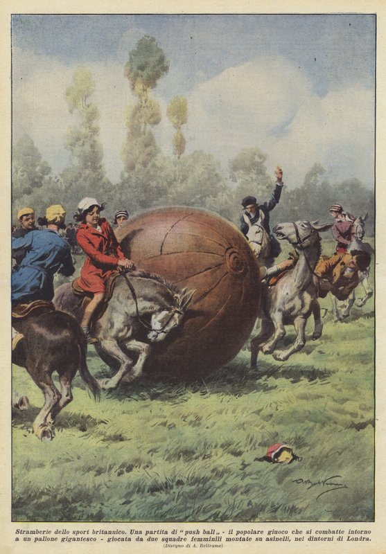 A brit sport különlegességei alkotó: Achille Beltrame