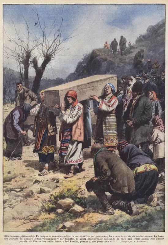 Festői extravaganciák alkotó: Achille Beltrame