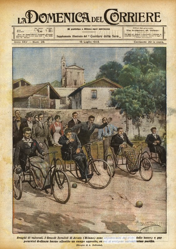 A bátrak szabadidő alkotó: Achille Beltrame