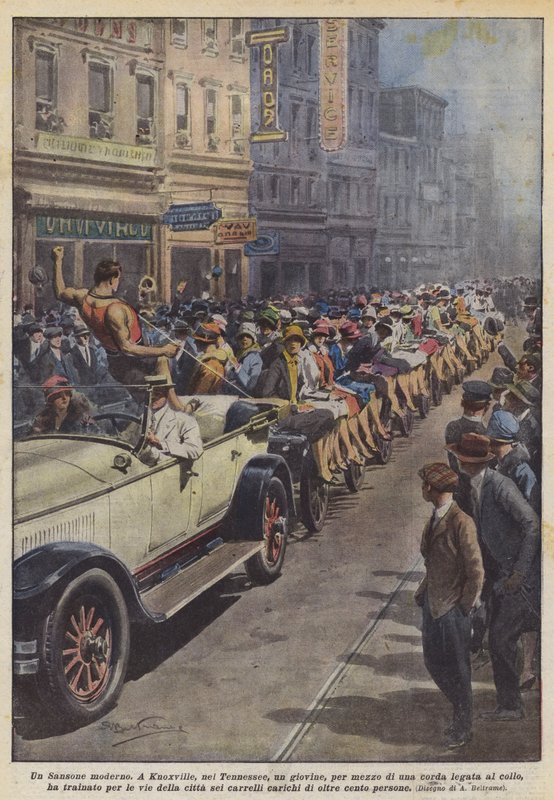 Egy modern Sámson alkotó: Achille Beltrame