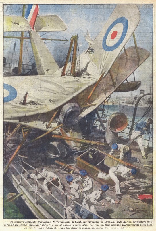 Furcsa repülési baleset alkotó: Achille Beltrame