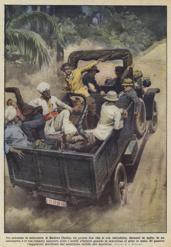 Dráma egy kamionban alkotó: Achille Beltrame
