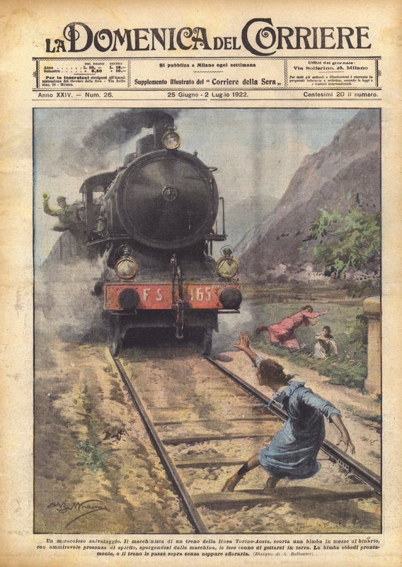 Csodálatos megmentés alkotó: Achille Beltrame