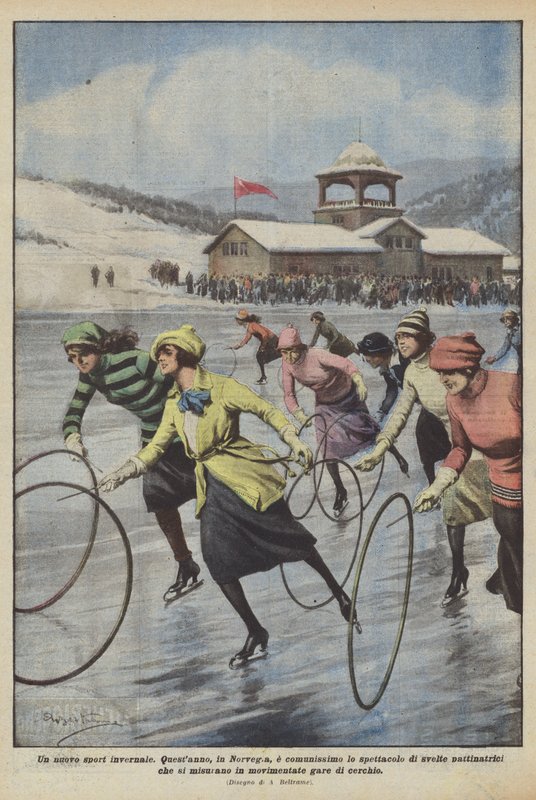 Egy új téli sport alkotó: Achille Beltrame