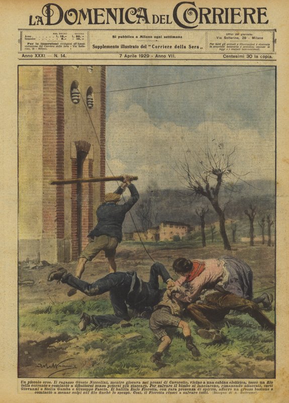 Egy kis hős alkotó: Achille Beltrame