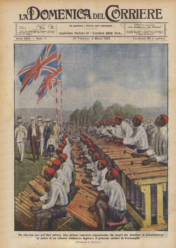 Egy fogadás Dél-Afrikában alkotó: Achille Beltrame