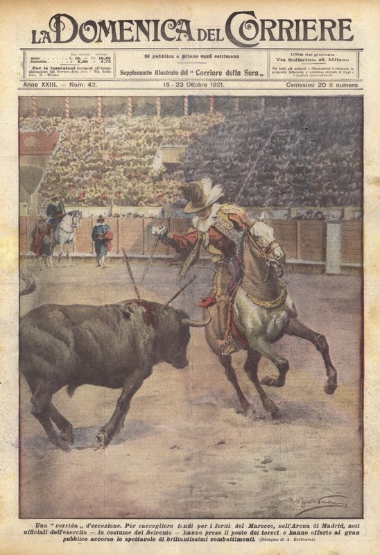 Egy deccezionos futás alkotó: Achille Beltrame
