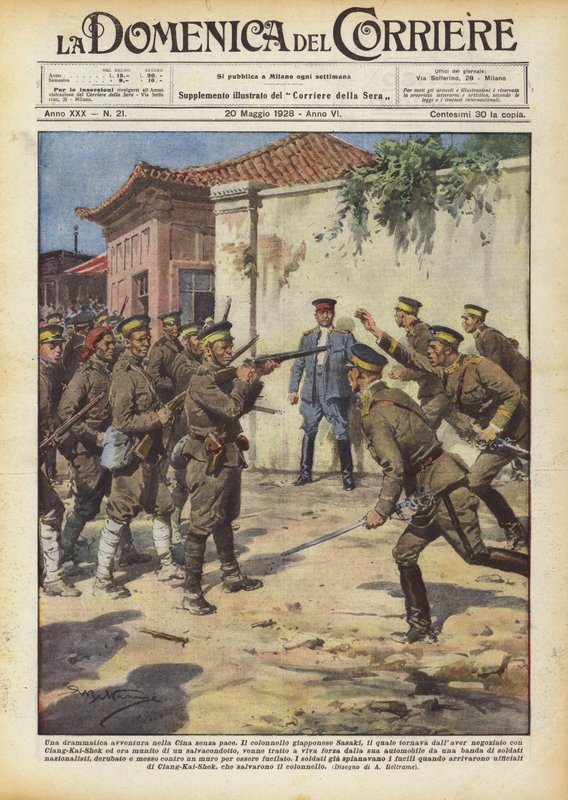 Drámai kaland a nyugtalan Kínában alkotó: Achille Beltrame