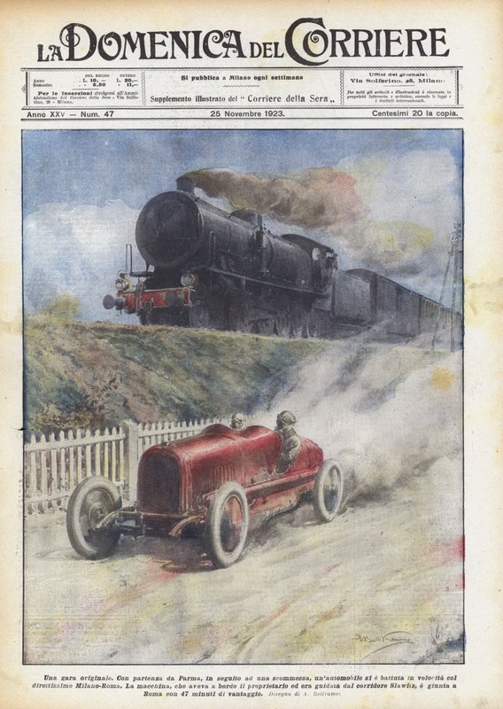 Eredeti verseny alkotó: Achille Beltrame
