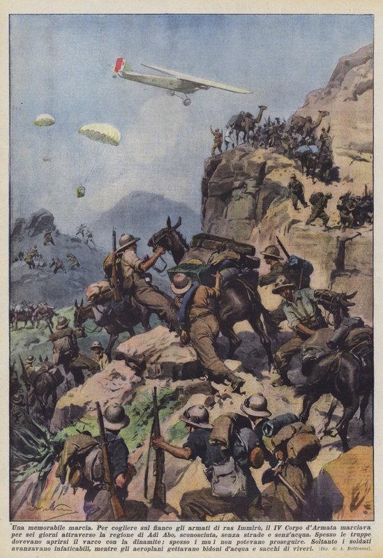Emlékezetes menetelés alkotó: Achille Beltrame