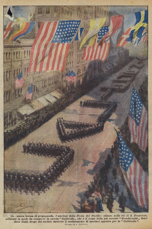 A propaganda új formája alkotó: Achille Beltrame