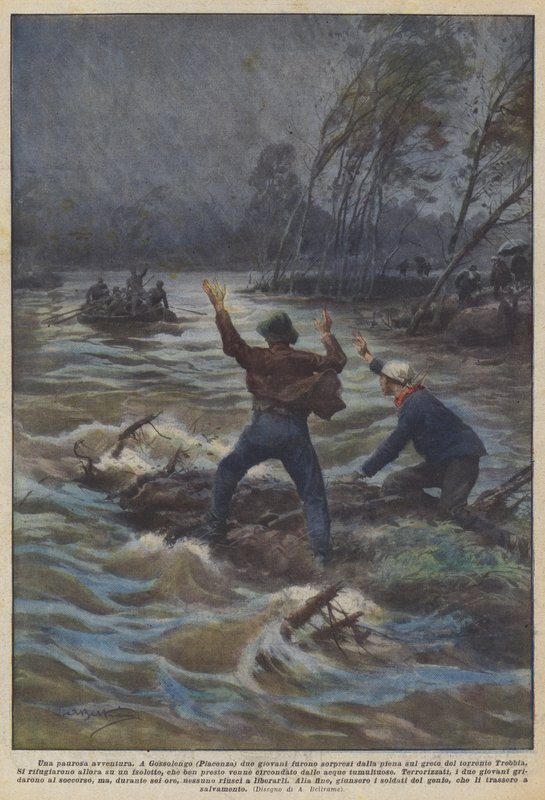Ijesztő kaland alkotó: Achille Beltrame