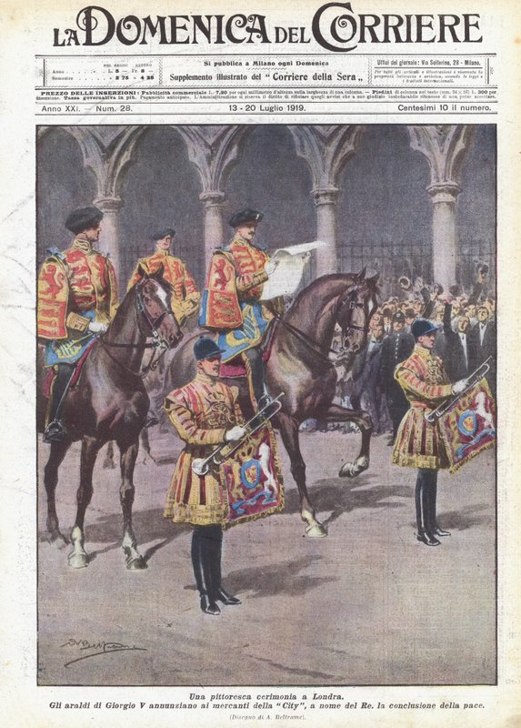 Egy festői szertartás Londonban alkotó: Achille Beltrame