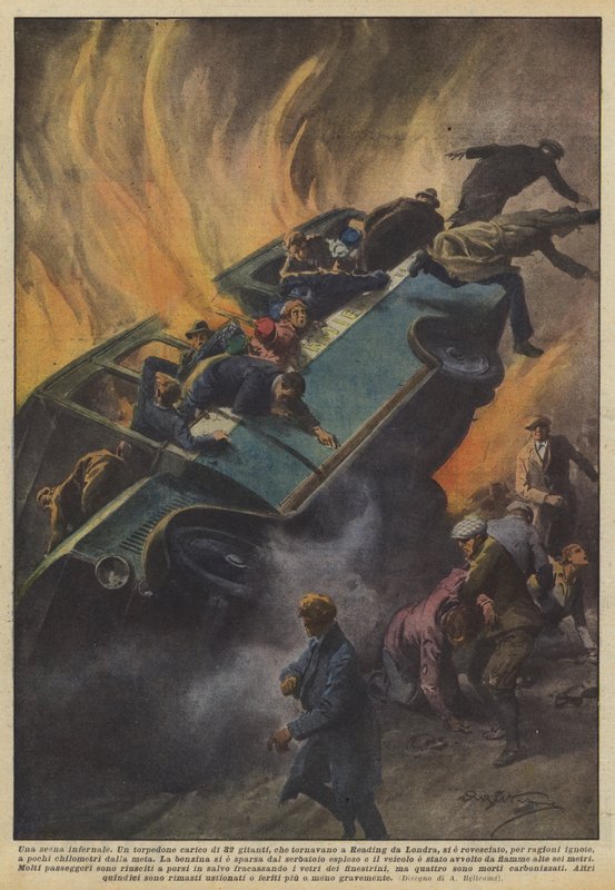 Pokoli jelenet alkotó: Achille Beltrame