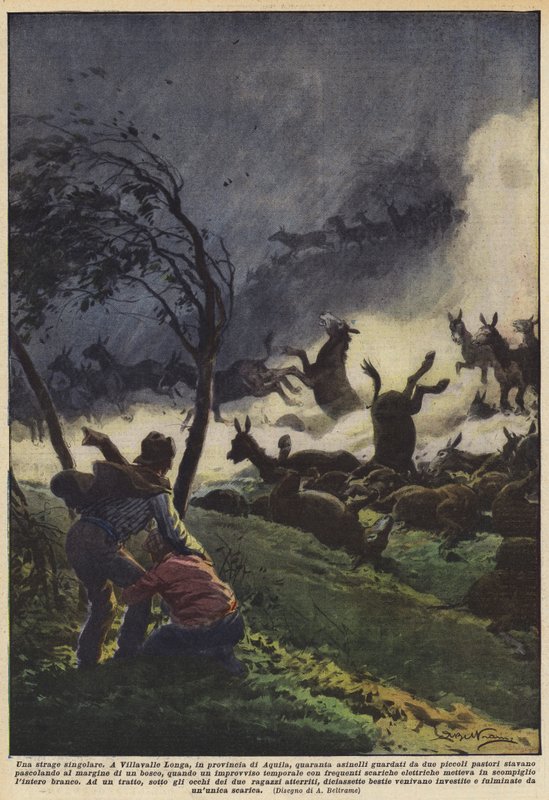 Egyedülálló mészárlás alkotó: Achille Beltrame