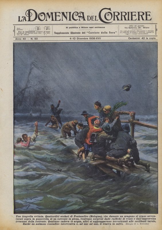 Tragédia elkerülve alkotó: Achille Beltrame