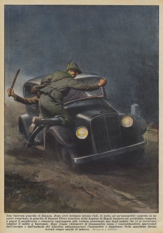 Bátor pénzrendőrség alkotó: Achille Beltrame