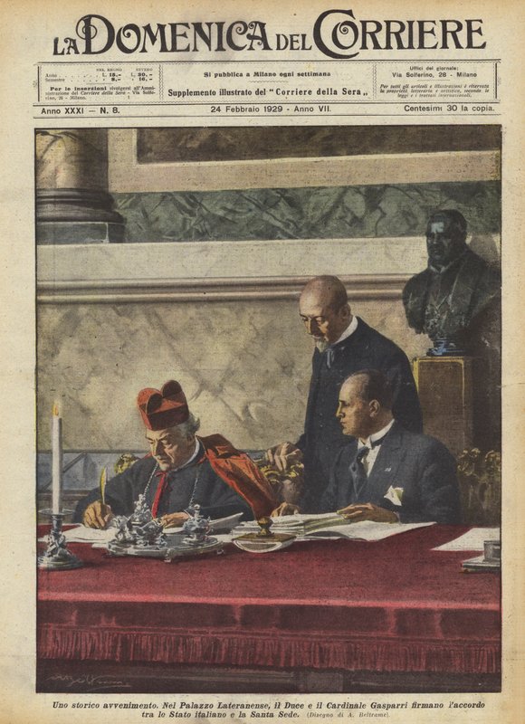 Történelmi esemény alkotó: Achille Beltrame