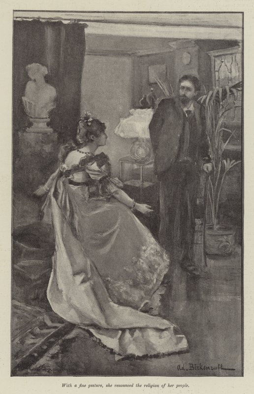 A lázadó királynő, Walter Besant alkotó: Adolphe Birkenruth