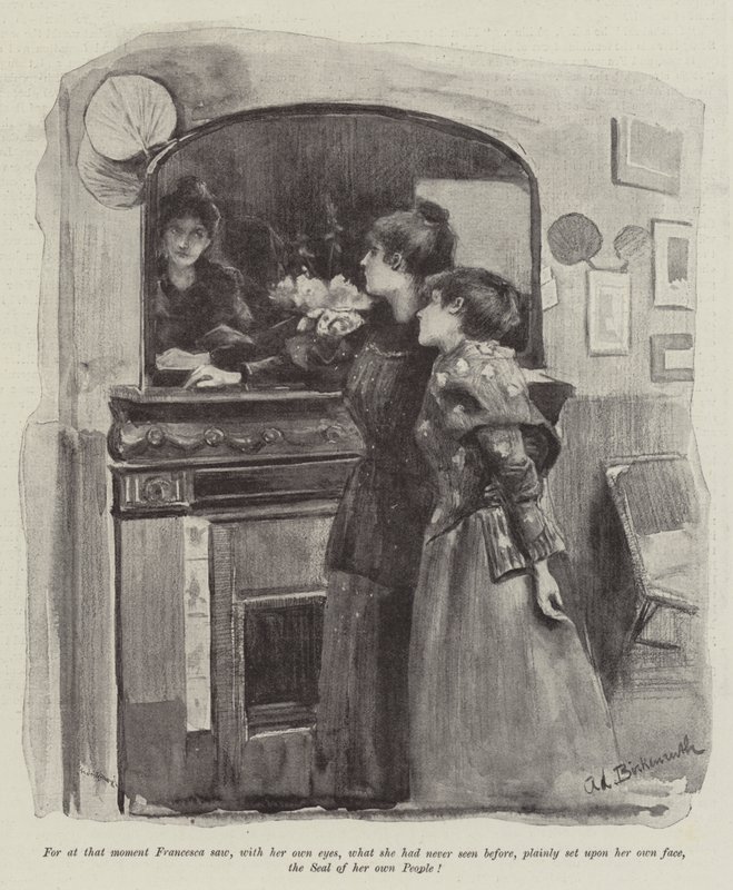 A lázadó királynő, Walter Besant alkotó: Adolphe Birkenruth