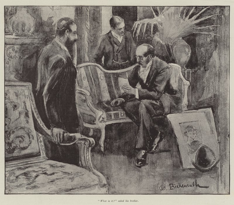 A lázadó királynő, Walter Besant alkotó: Adolphe Birkenruth