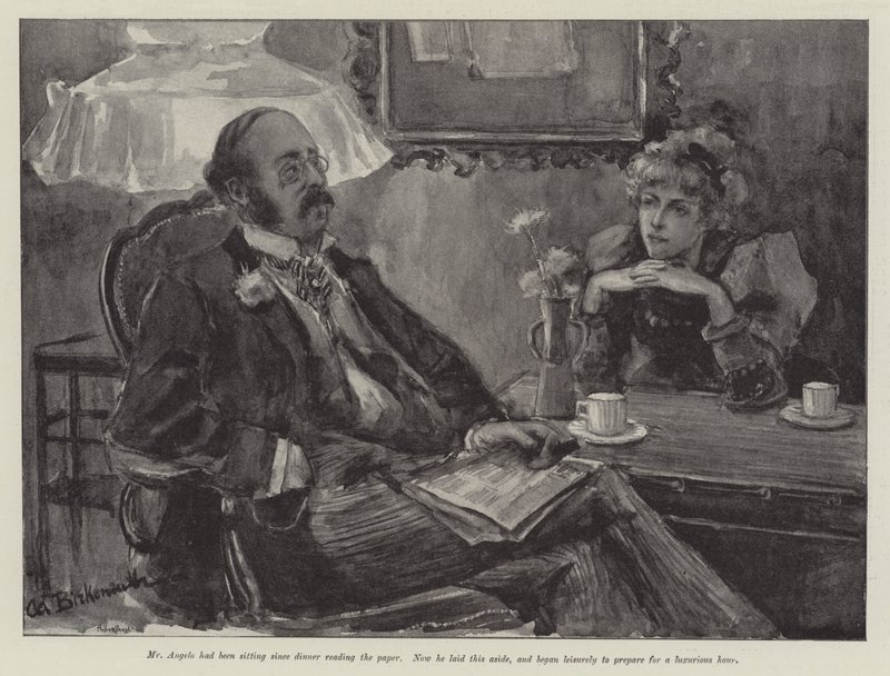 A lázadó királynő, Walter Besant alkotó: Adolphe Birkenruth