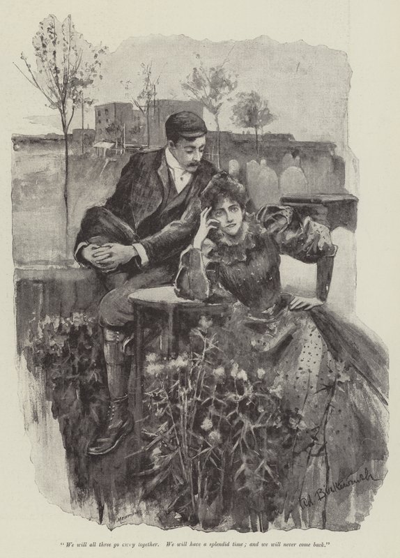 A lázadó királynő, Walter Besant alkotó: Adolphe Birkenruth