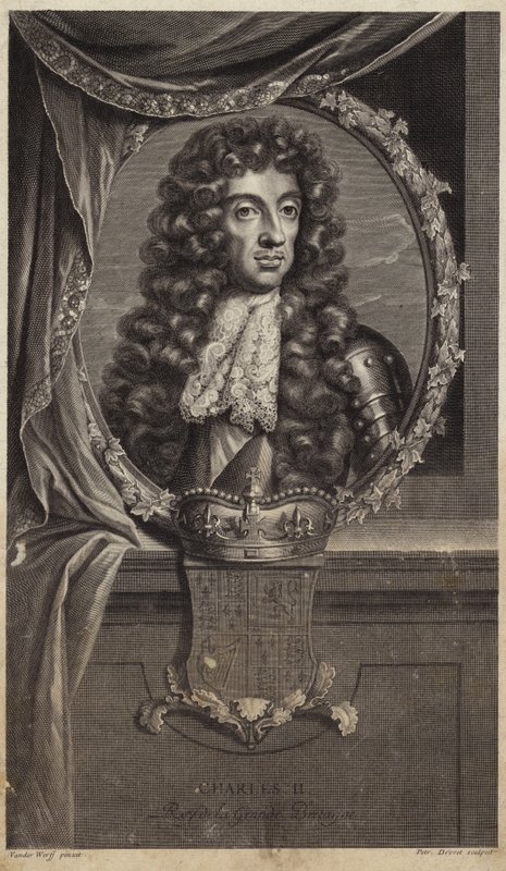 Károly király portréja II alkotó: Adriaan van der Werff